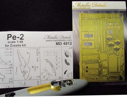 Metallic Details 1/48 Pe-2 Detail Set