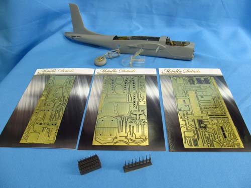 Metallic Details 1/48 A-26/B-26 Invader Detail Set (ICM)