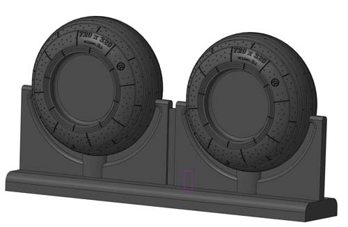 Metallic Details 1/35 Mi-24/35 Wheels