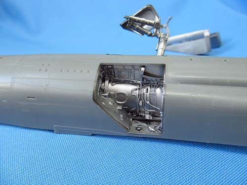 Metallic Details 1/48 MiG-23 Wheel Bays (TRU)