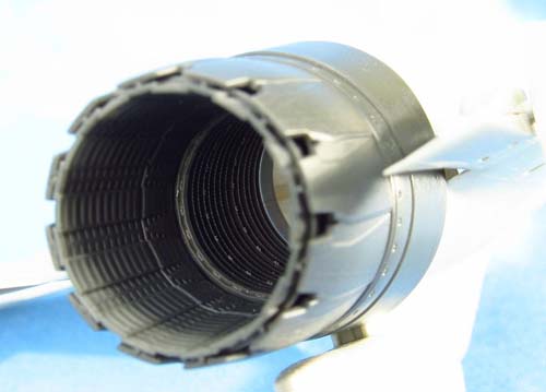 Metallic Details 1/48 F110 (open) Engine Nozzle (Tamiya F-16)