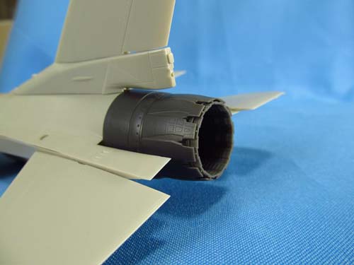 Metallic Details 1/48 F110 (open) Engine Nozzle (Tamiya F-16)