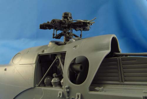 Metallic Details 1/48 Mi-24 Rotor Head Set (Zvezda)