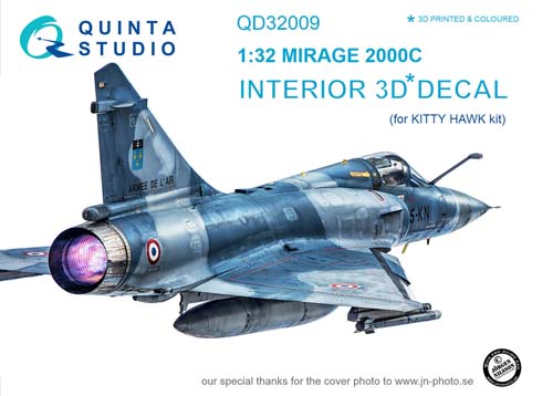 Quinta Studio 1/32 Mirage 2000C Interior Detail Set