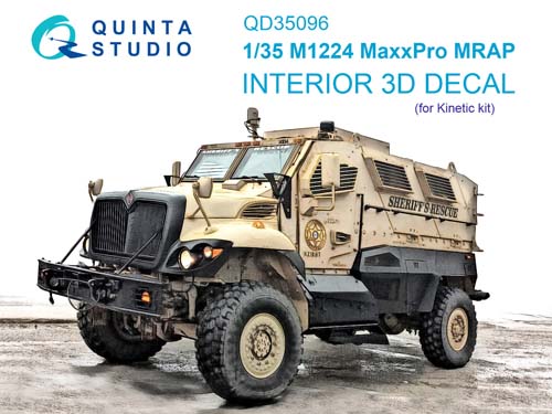 Quinta Studio 1/35 M1124 MaxPro Interior Detail Set