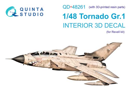 Quinta Studio 1/48 Tornado GR.1 Interior Detail Set